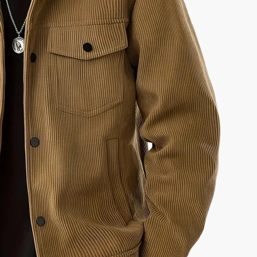 Elarova | Cord Bomberjacke für Herren