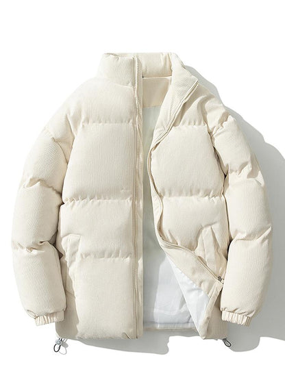 Elarova | Cord-Pufferjacke für Herren