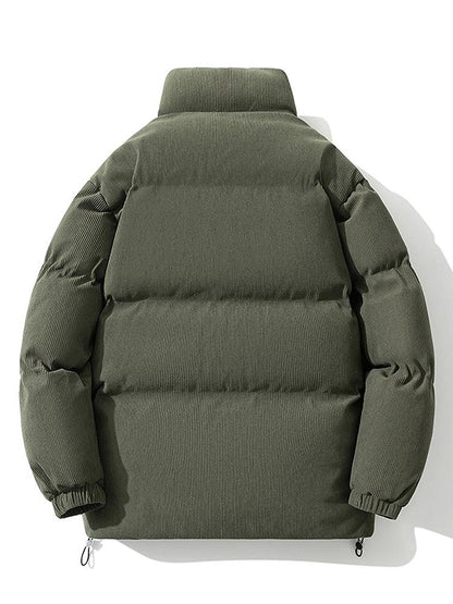 Elarova | Cord-Pufferjacke für Herren
