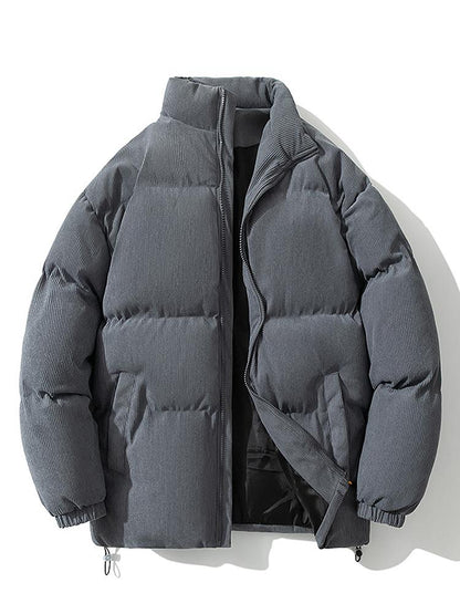 Elarova | Cord-Pufferjacke für Herren