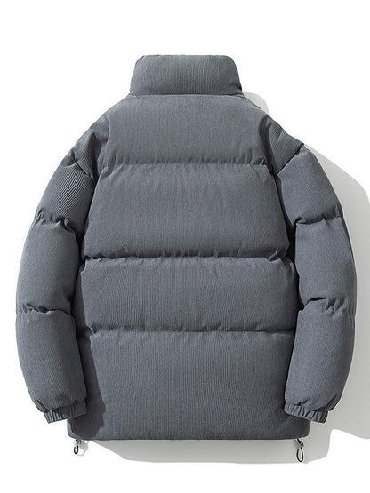 Elarova | Cord-Pufferjacke für Herren