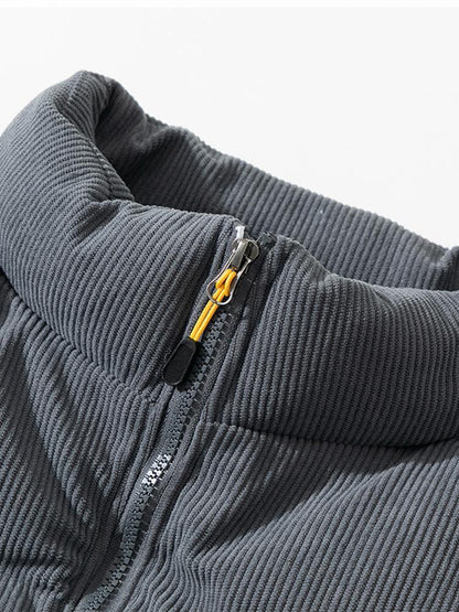 Elarova | Cord-Pufferjacke für Herren