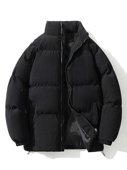Elarova | Cord-Pufferjacke für Herren
