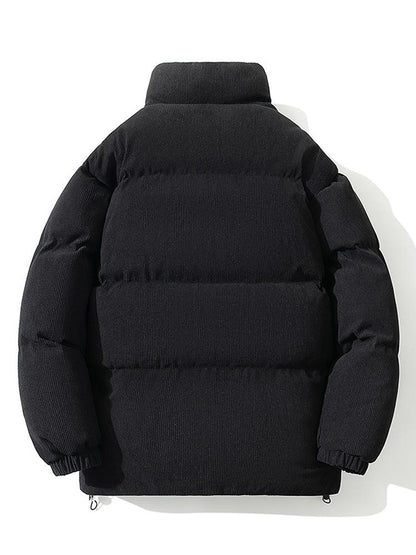 Elarova | Cord-Pufferjacke für Herren