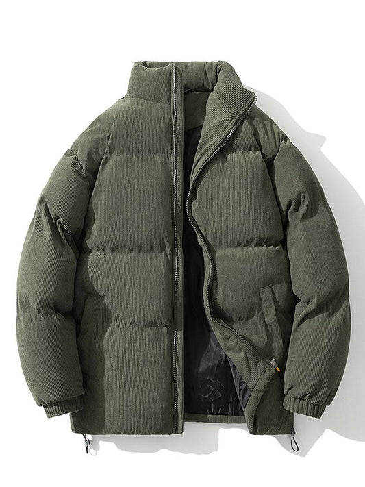 Elarova | Cord-Pufferjacke für Herren