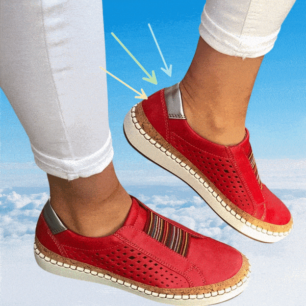 Elarova | Damen Atmungsaktive Slipper Hallux Schuhe