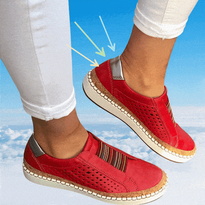 Elarova | Damen Atmungsaktive Slipper Hallux Schuhe