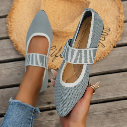 Elarova | Damen Ballerinas Bequeme Eleganz mit Spitzem Design