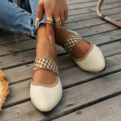 Elarova | Damen Ballerinas Bequeme Eleganz mit Spitzem Design