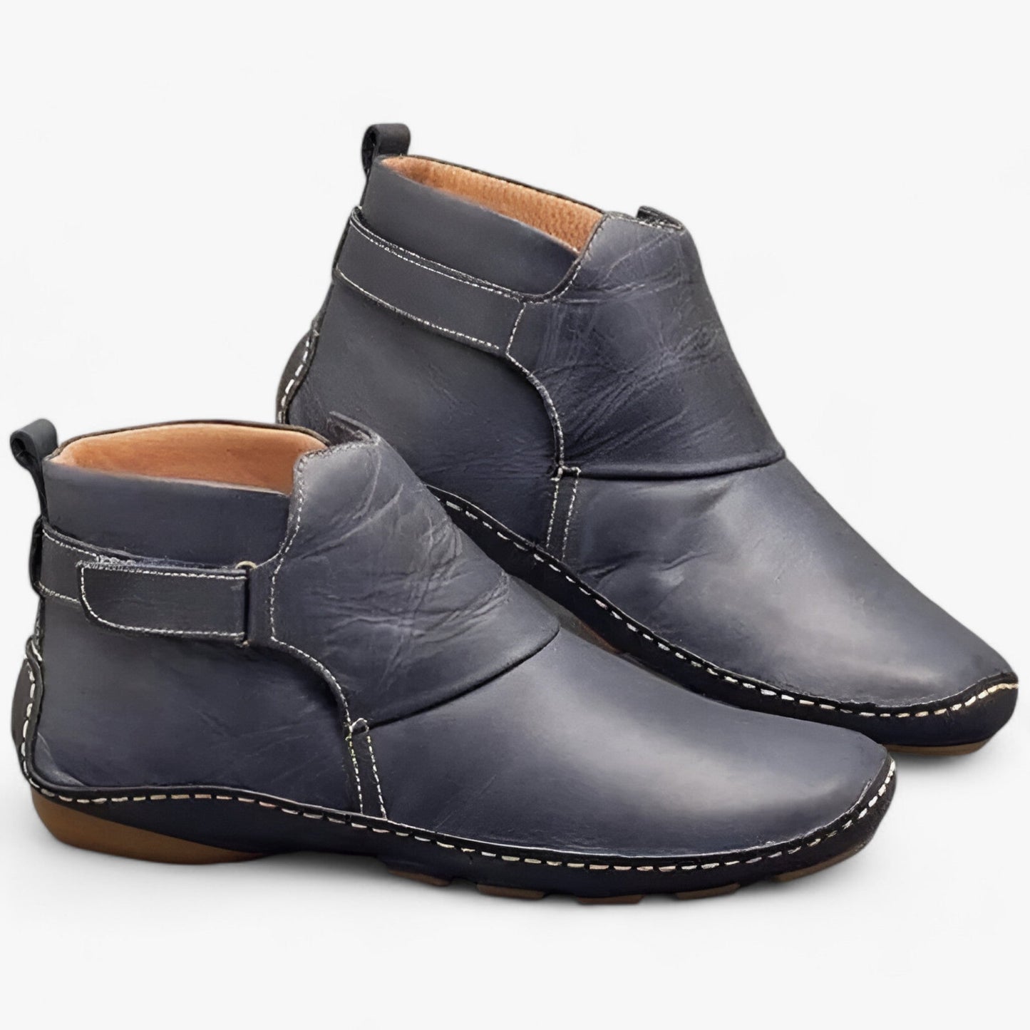 Elarova | Damen Boho Slipper Stiefeletten