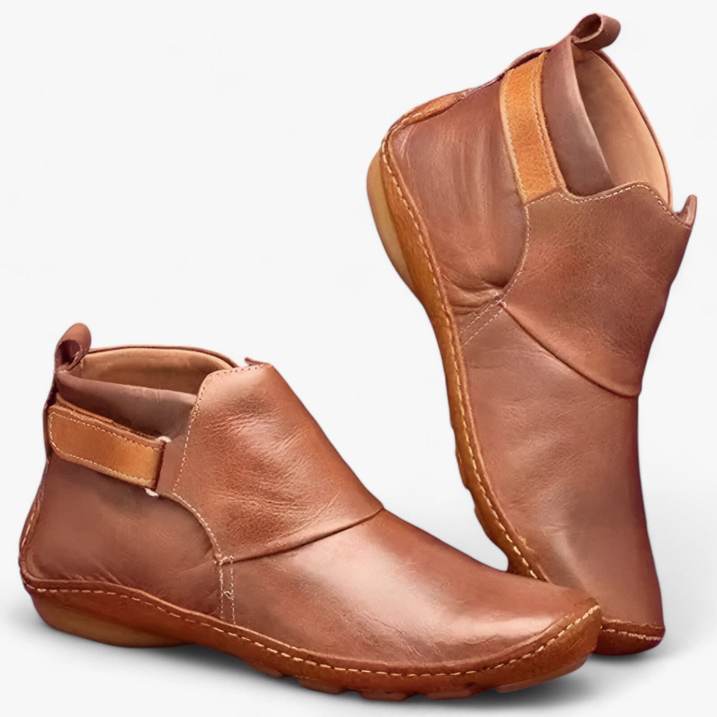 Elarova | Damen Boho Slipper Stiefeletten