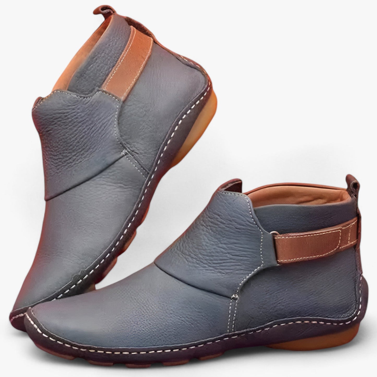 Elarova | Damen Boho Slipper Stiefeletten