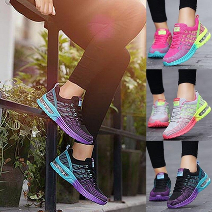 Elarova | Damen Fitness Sportschuhe Bunt