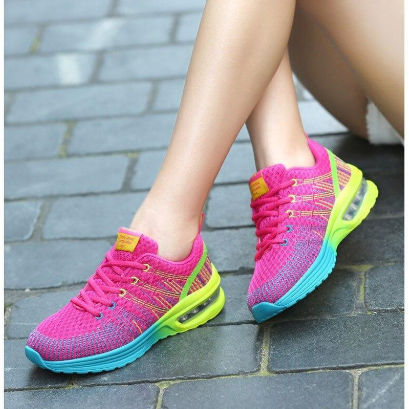 Elarova | Damen Fitness Sportschuhe Bunt