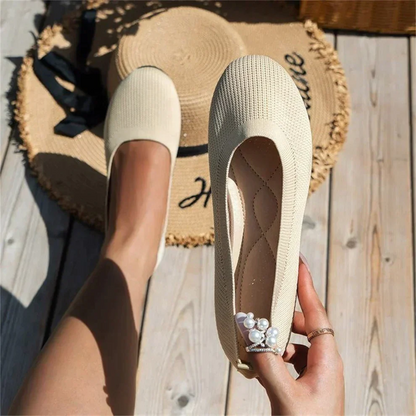 Elarova | Damen Flache Schuhe Modisch Elegant
