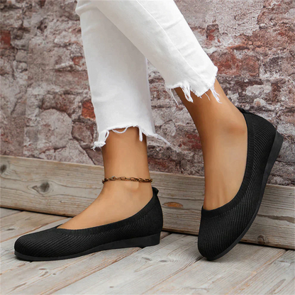 Elarova | Damen Flache Schuhe Modisch Elegant