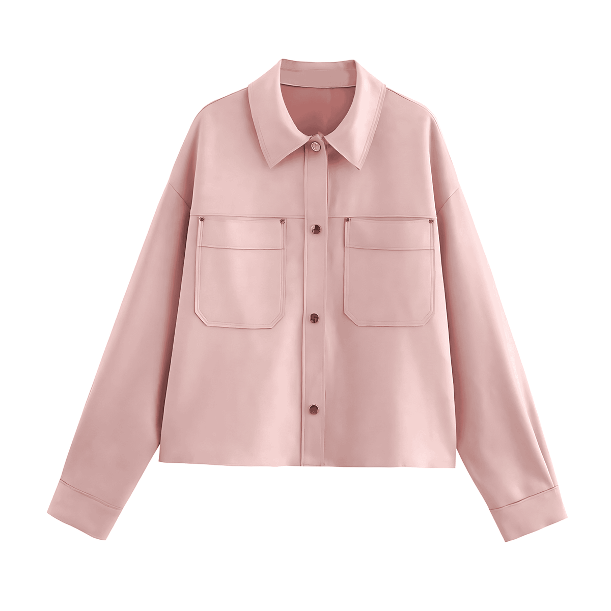 Elarova | Damen Freizeitjacke Doppelte Brusttaschen