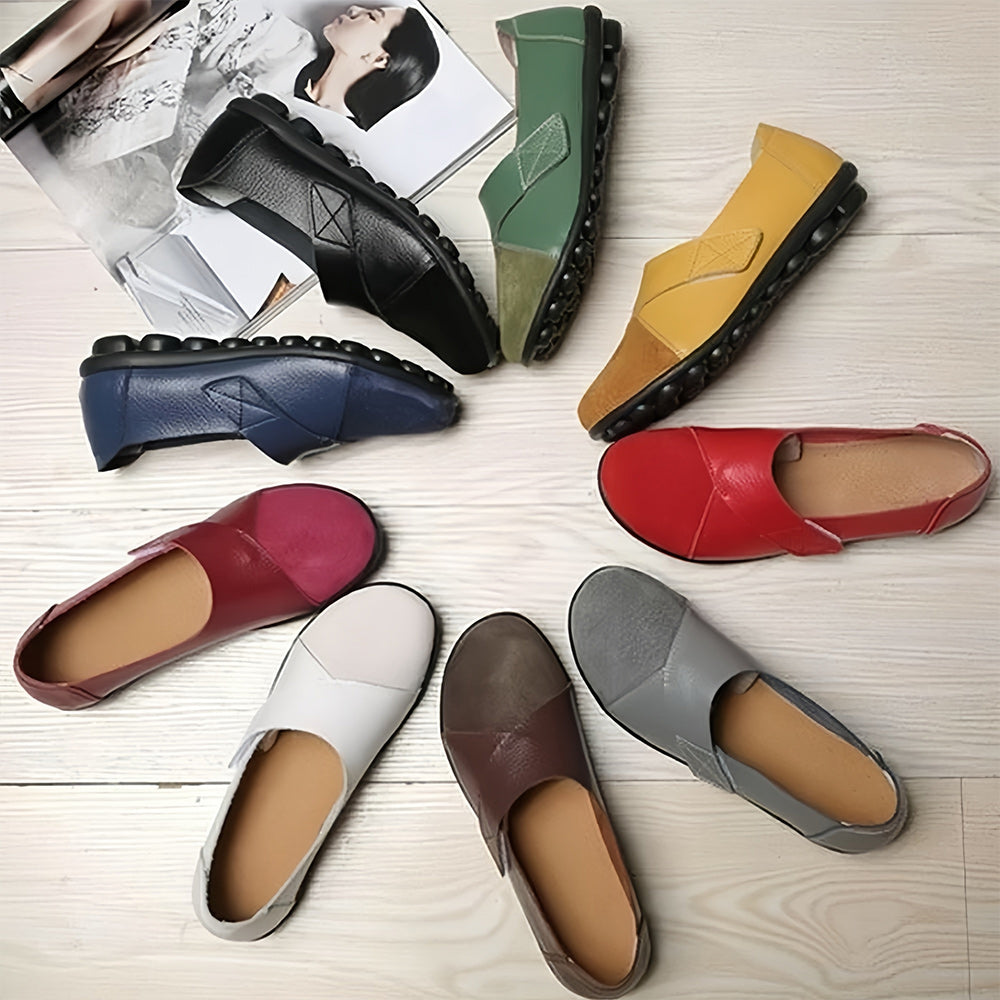 Elarova | Damen-Freizeitschuhe aus Leder