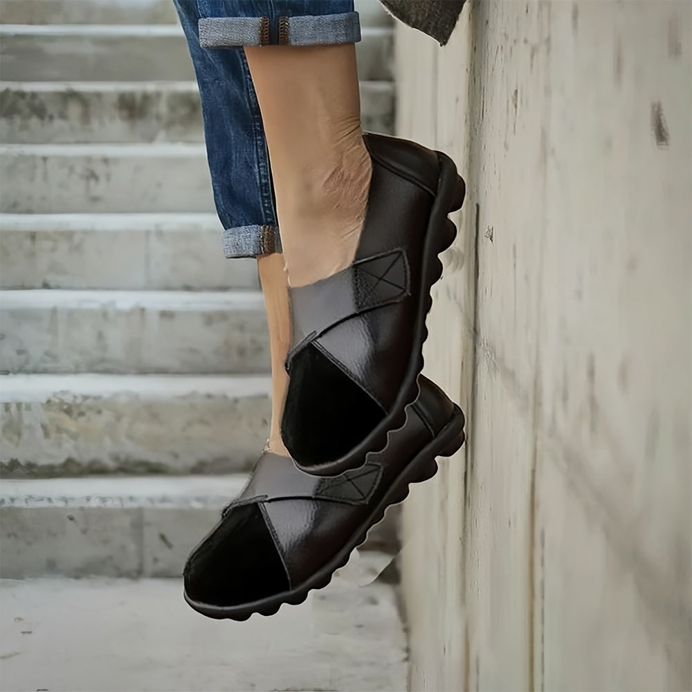 Elarova | Damen-Freizeitschuhe aus Leder