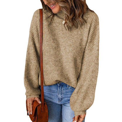 Elarova | Damen Grobstrickpullover
