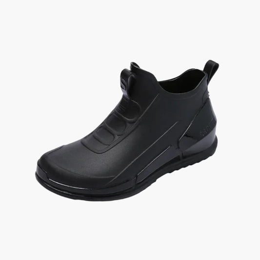 Elarova | Damen Gummistiefel zum Hineinschlüpfen mit Profilsohle
