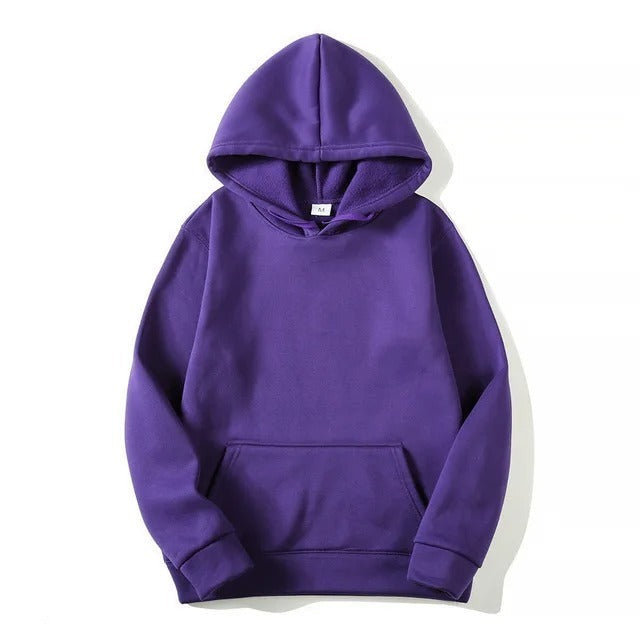Elarova | Damen Hoodie Baumwolle mit einem Farbaufdruck
