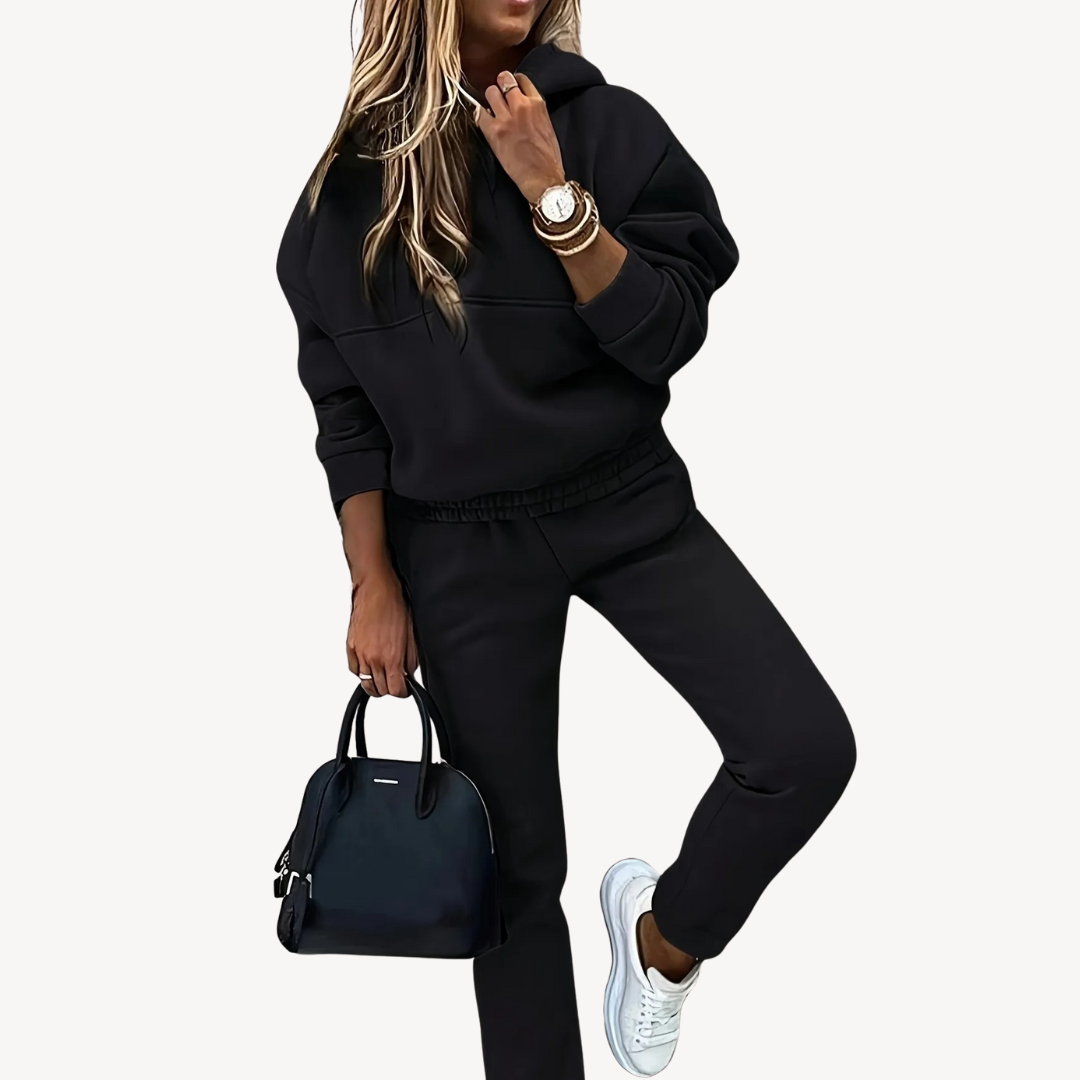 Elarova | Damen-Hoodie & Jogginghose-Set