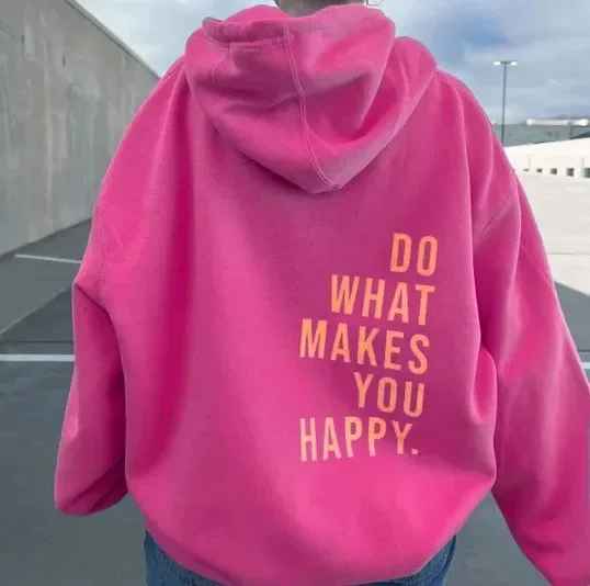 Elarova | Damen Hoodie - Lässiger Streetstyle mit Schriftzug