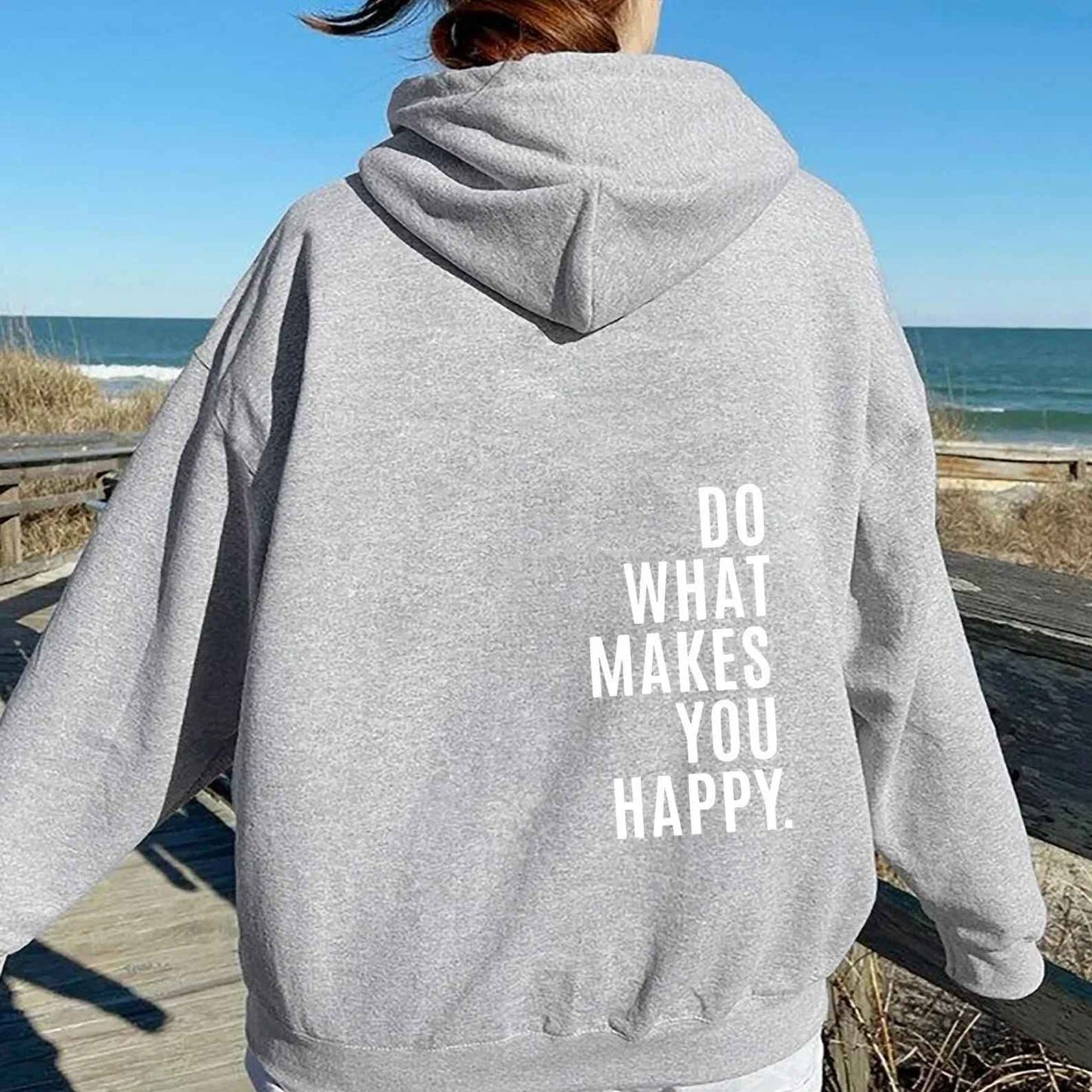 Elarova | Damen Hoodie - Lässiger Streetstyle mit Schriftzug