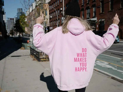 Elarova | Damen Hoodie - Lässiger Streetstyle mit Schriftzug