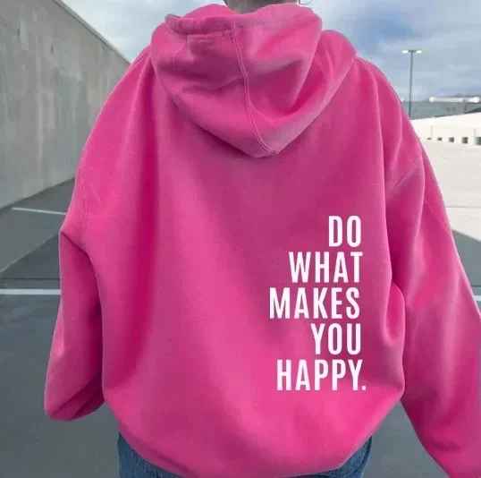 Elarova | Damen Hoodie - Lässiger Streetstyle mit Schriftzug