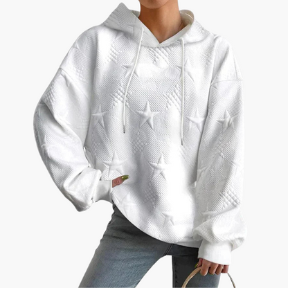 Elarova | Damen Hoodie mit Kapuze und langen Ärmeln