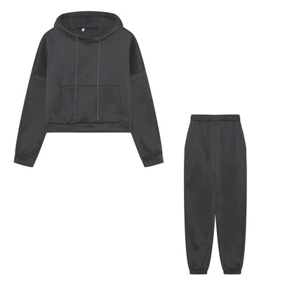 Elarova | Damen Hoodie und JogginghoseSet mit lässigem Schnitt und elastischem Bund