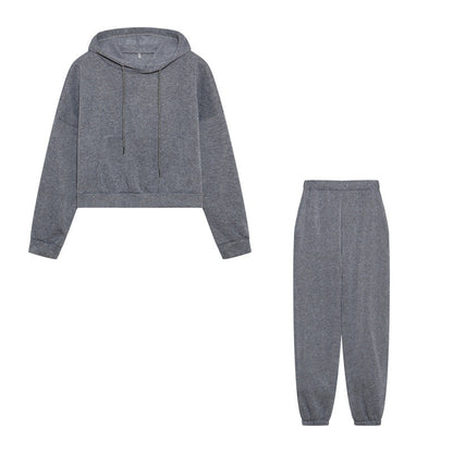 Elarova | Damen Hoodie und JogginghoseSet mit lässigem Schnitt und elastischem Bund