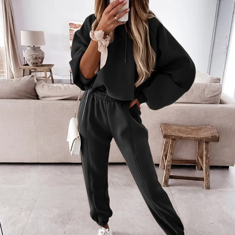 Elarova | Damen-Kapuzenpullover-Set