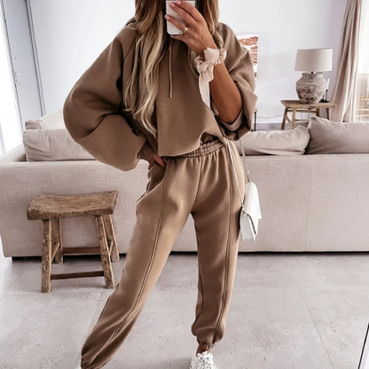 Elarova | Damen-Kapuzenpullover-Set