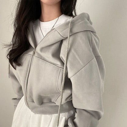 Elarova | Damen Kapuzenpullover mit oversized Schnitt und praktischen Taschen