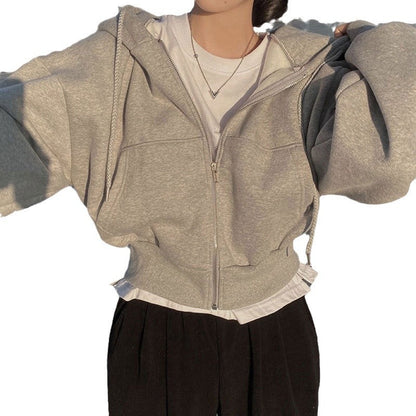 Elarova | Damen Kapuzenpullover mit oversized Schnitt und praktischen Taschen