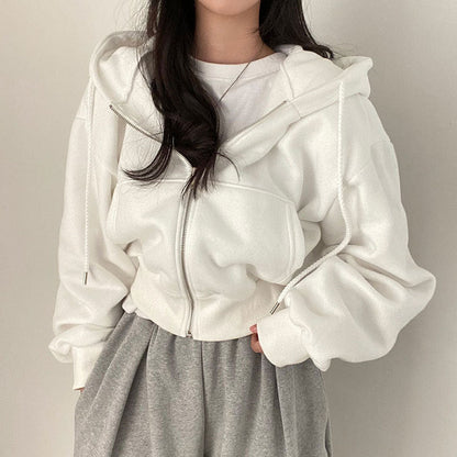 Elarova | Damen Kapuzenpullover mit oversized Schnitt und praktischen Taschen