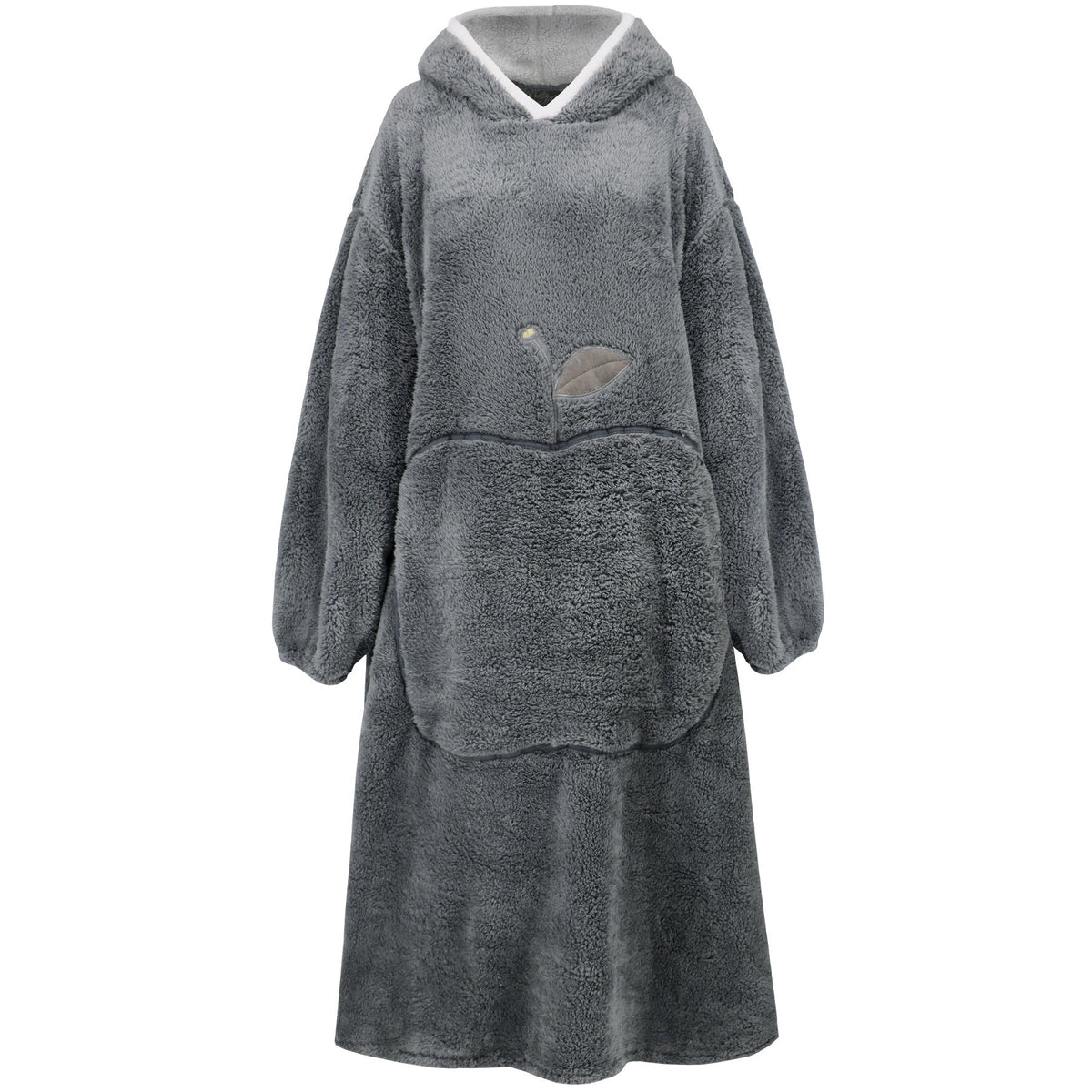Elarova | Damen Kuscheliger HoodieDecke mit großen Taschen und kontrastierendem Innenfutter