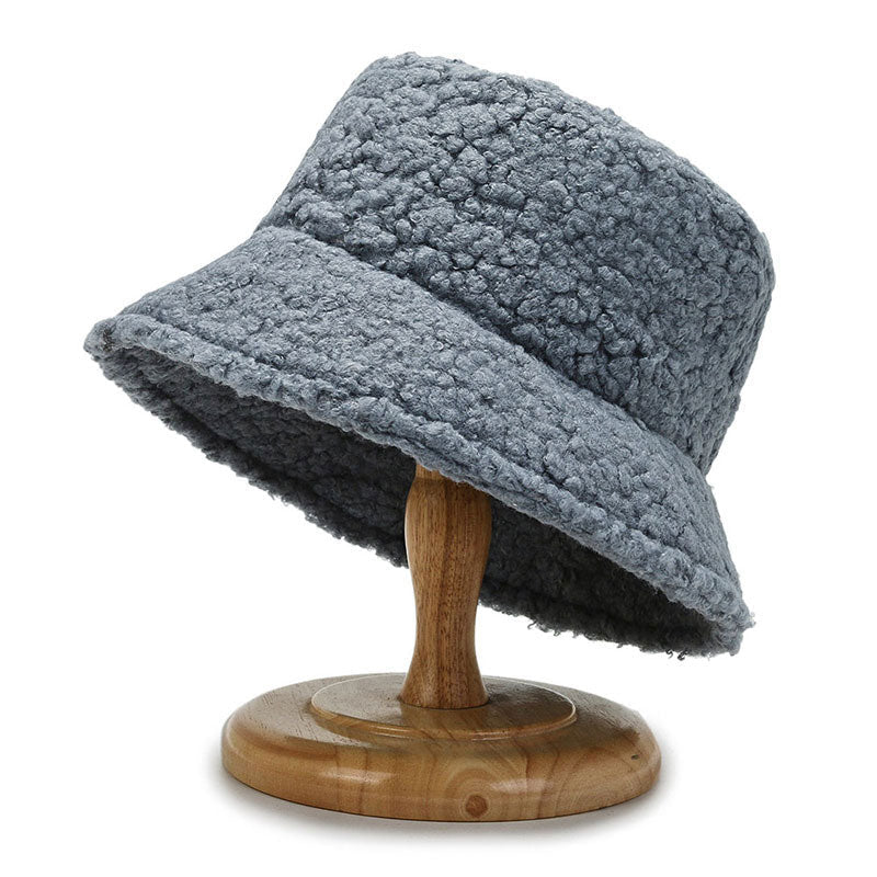 Elarova | Damen-Lammwoll-Bucket-Hut | Warme Outdoor-Panama-Mütze für Frauen