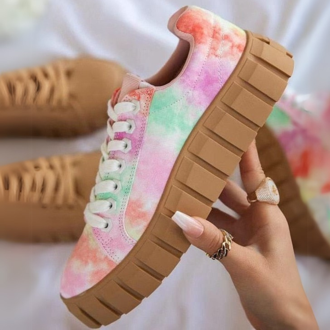 Elarova | Damen Plateau Sneaker