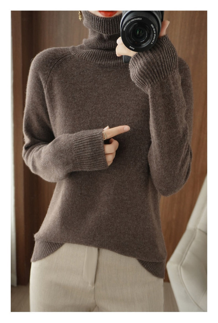 Elarova | Damen-Rollkragenpullover