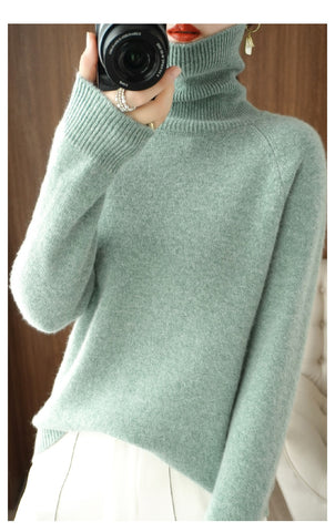 Elarova | Damen-Rollkragenpullover