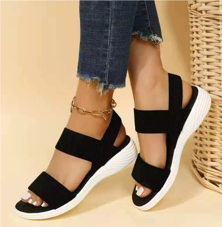 Elarova | Damen Sandalen Atmungsaktiv mit Gepolsterter Sohle