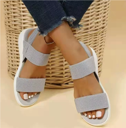 Elarova | Damen Sandalen Atmungsaktiv mit Gepolsterter Sohle