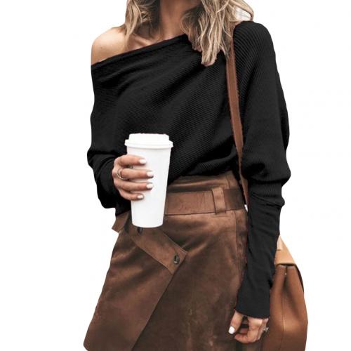 Elarova | Damen Schulterfreier Pullover