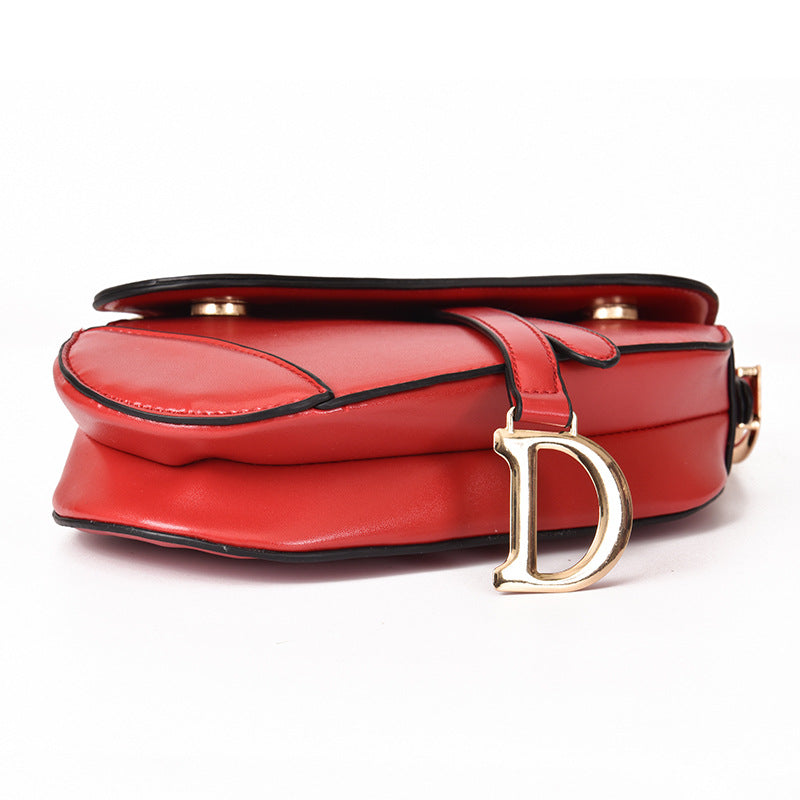 Elarova | Damen Schultertasche Exklusive PULeder Satteltasche mit breitem Riemen und luxuriösem Aussehen
