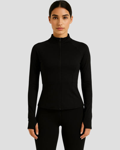 Elarova | Damen Slim Fit Sportjacke