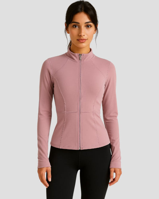Elarova | Damen Slim Fit Sportjacke